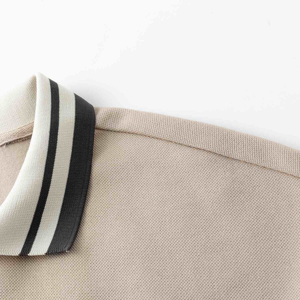 Поло Ymkashix пыльно-песочное