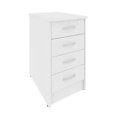 Riva Тумба приставная с фолдингом (4 ящика, с замком) А.ТП-4.1F-S  412*600*750