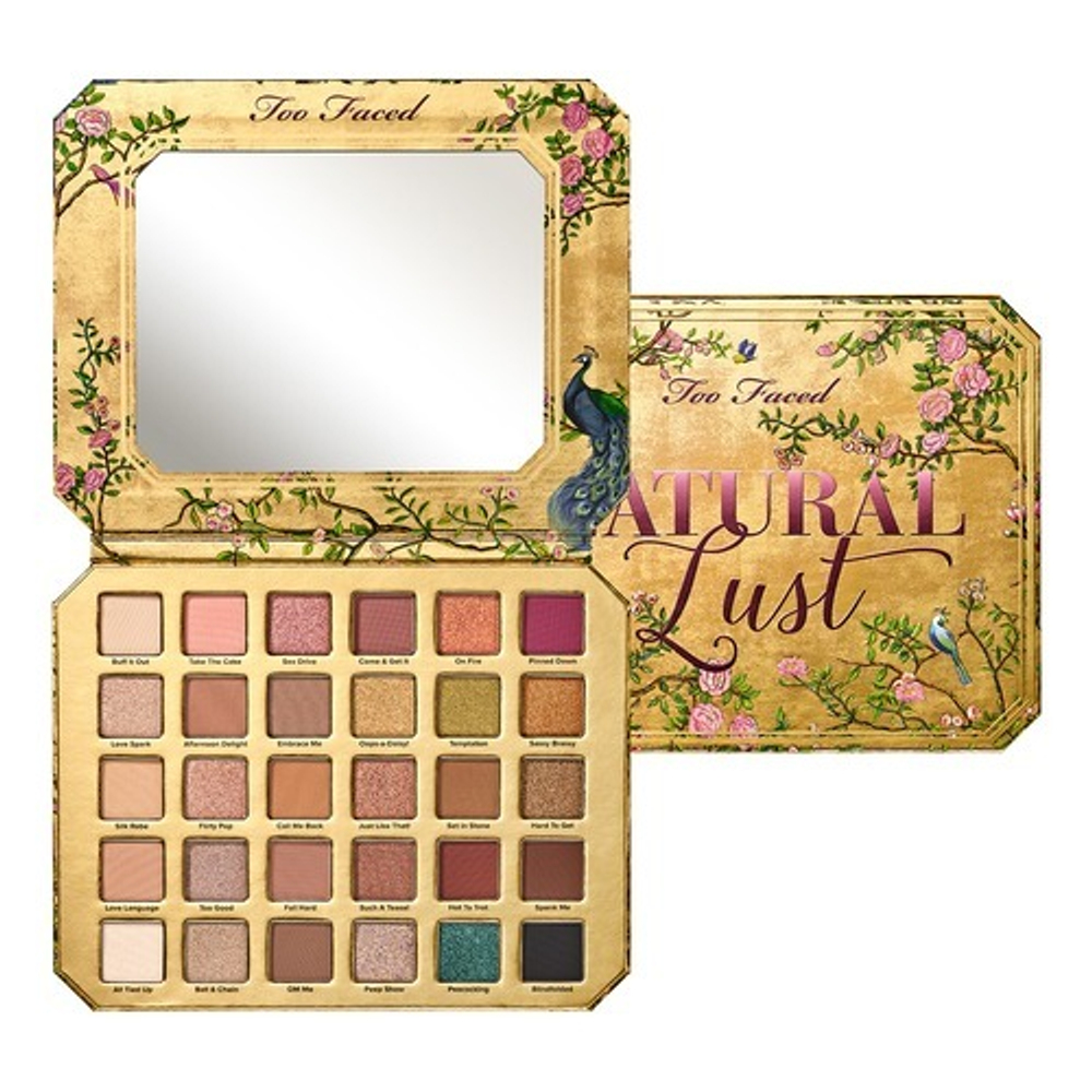 Тени для век Too Faced Natural Lust Eye Shadow Palette Summer 30 цветов