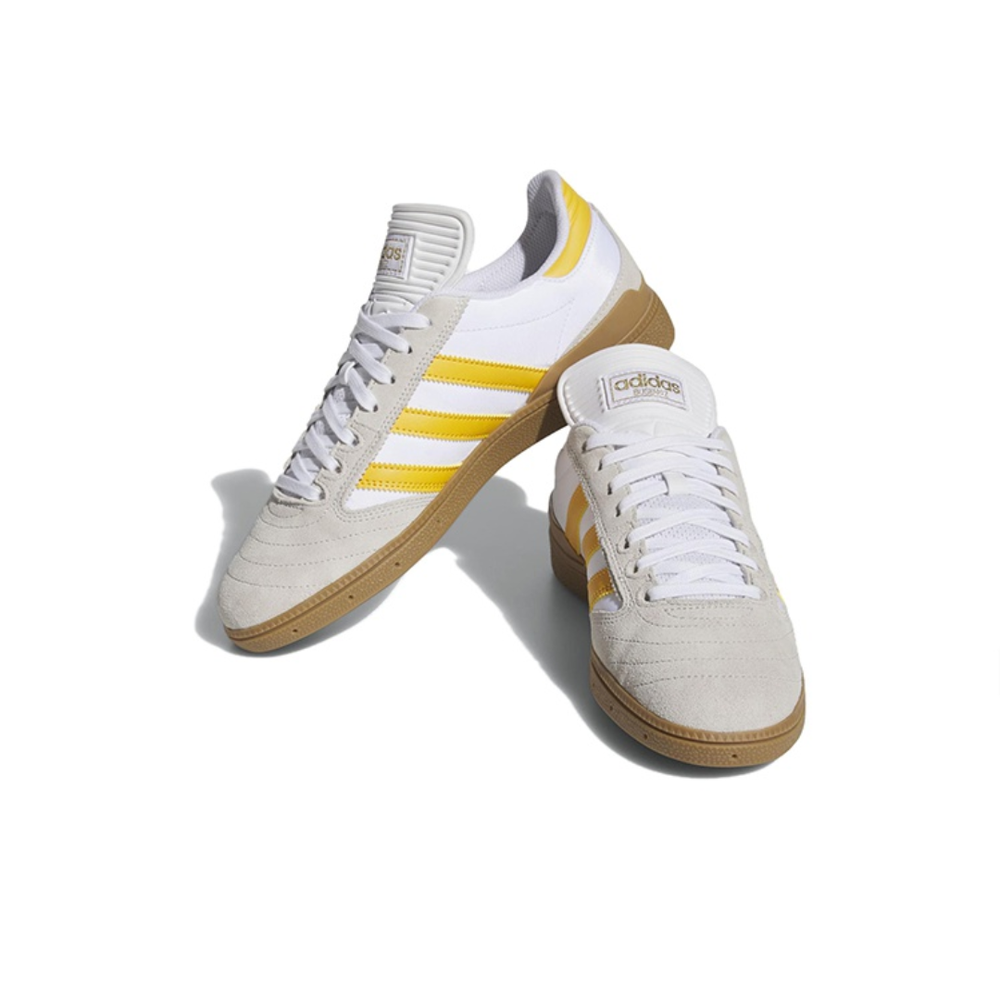 Мужские кроссовки Adidas Originals Busenitz 'Crystal White Yellow Gum' IG5254