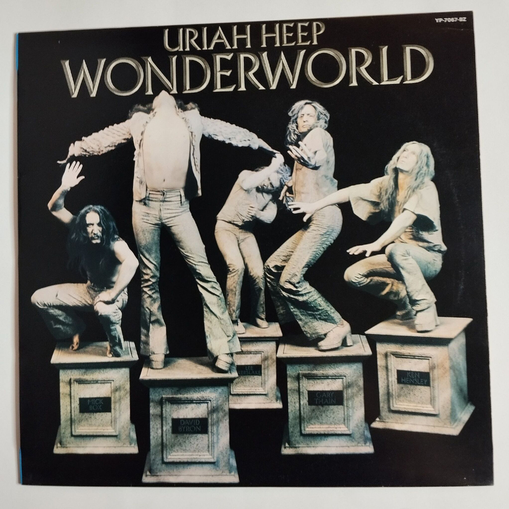 Винтажная виниловая пластинка LP Uriah Heep Wonderworld (Japan 1974) (No Obi)