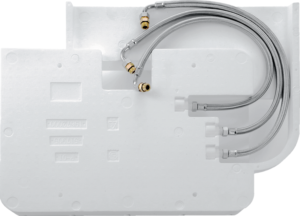 Скрытая часть Hansgrohe 28414180 для прямоугольных верхних душей Raindance Rainmaker