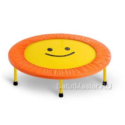 Каркасный батут, диаметр 5 фт, оранжевый