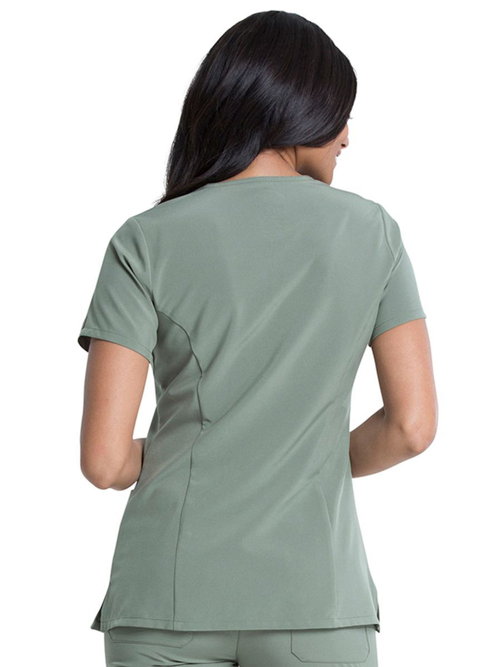 Топ медицинский женский Dickies DK615, голубой, XS