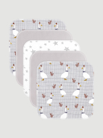 Набор платочков-слюнявчиков Mjölk Гуси