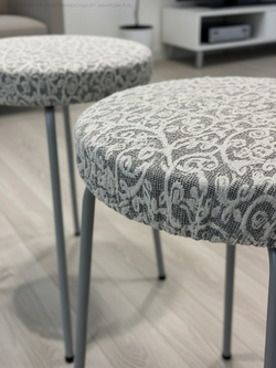 Набор чехлов "PAOLA" для табуретов на резинке жаккард (2 шт.)