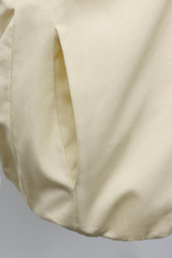 ZARA КУРТКА С КРУЖЕВОМ, ЦВЕТ СЛИВОЧНОГО МАСЛА