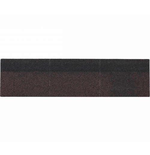 Черепица коньково-карнизная Технониколь Shinglas Коричневая оптима