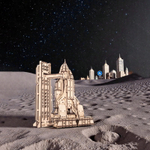 Деревянный конструктор Космический корабль Шаттл (EWA)