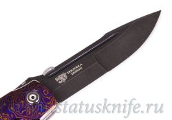 Нож CKF/Terzuola Eagle Rock S90V синий карбон, тимаскусфотография - 7