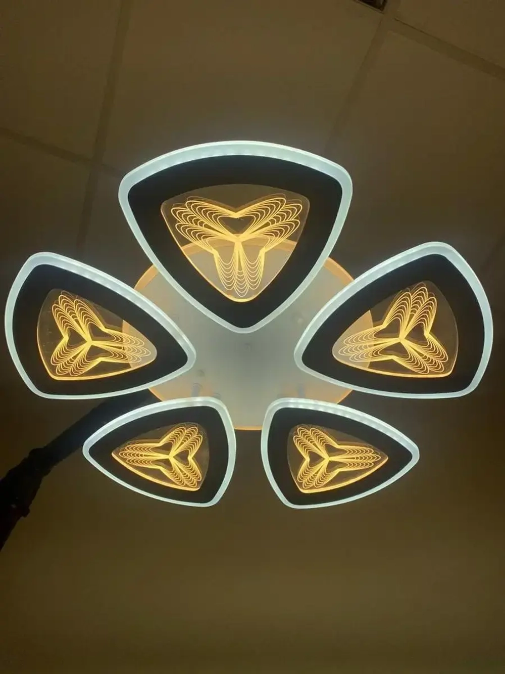 Люстра потолочная SIERRA 130W+28W 15 белый