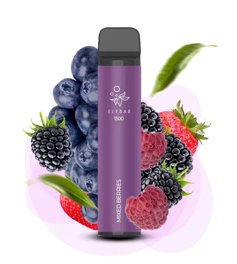 Elf Bar 1500 - Mixed Berries (5% nic)