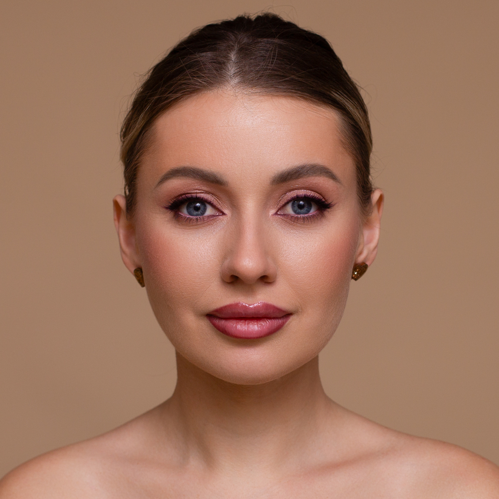 Серьги - Пусеты Сердечки - Золотой Блеск