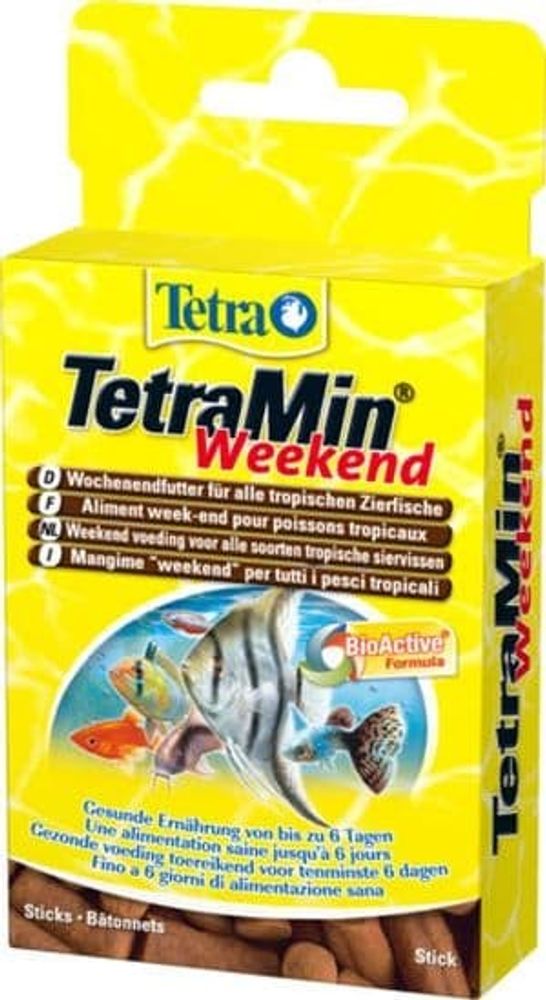 (463)  TetraMin Weekend корм для рыб в палочках &quot;отпуск 9 дней&quot; 20 шт.