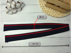 НАБОР Подвязов ДЛЯ ПОЛО черно-синий tj 2шт