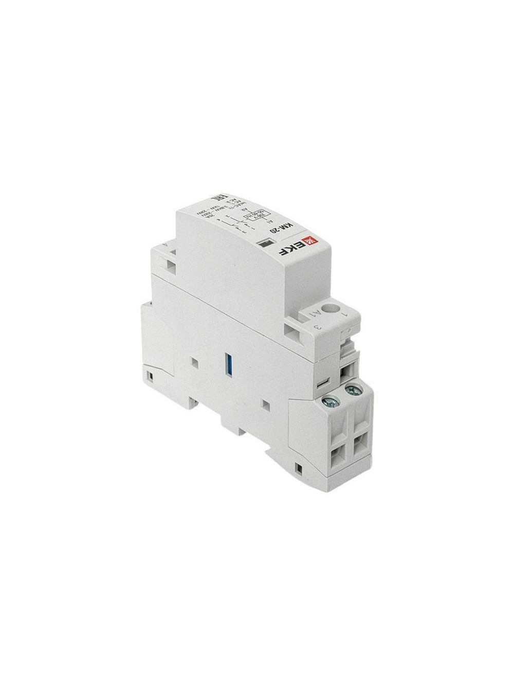 Контактор модульный КМ 20А 2NО (1 мод.) EKF km-1-20-20