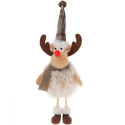 GAEM Изделие декоративное подвесное "Олень", L8 W6 H23 см, 3в.