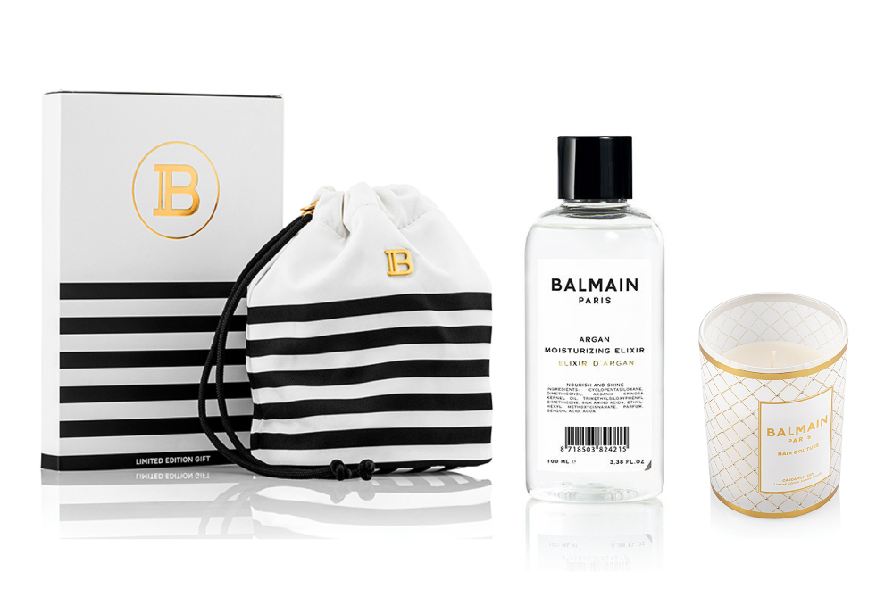 Фирменная сумочка из коллекции RIVIERA Balmain (Аргановый эликсир, свеча)