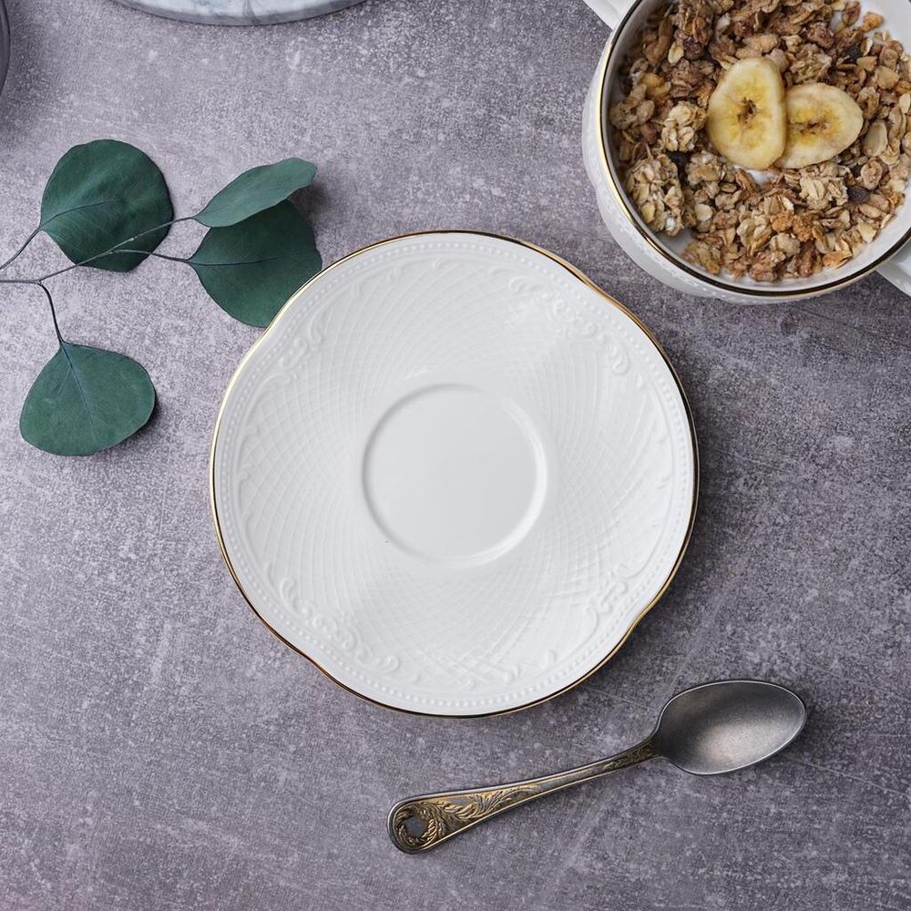 Бульонная пара 370 мл d 10,4 см h6,9 см Gold Aristocrat Noble [1]