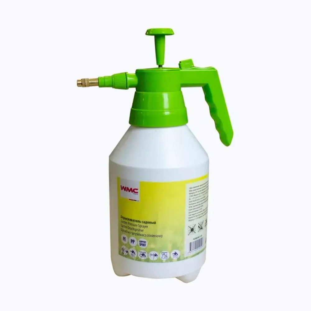 Опрыскиватель ручной пластиковый со шкалой заполнения, 1л WMC TOOLS WMC-TG7601001-1L