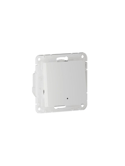 Выключатель 1-кл. AtlasDesign Smart 10А (сх. 1) L+N с подсветкой Zigbee механизм бел. SE ATN000113Z