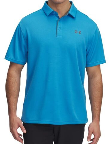 Мужское теннисное поло Under Armour Tech - небесный