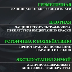 Пленка матовая Белая для авто, мебели и дизайна (10 см x 150 см)
