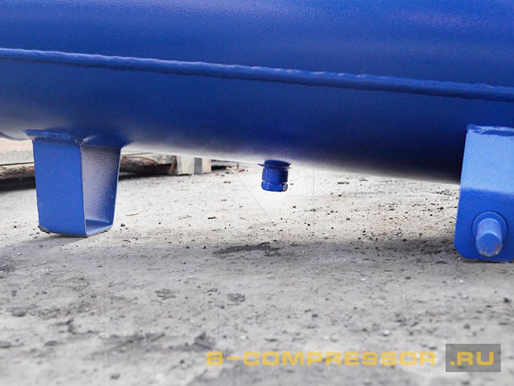 Ресивер для компрессора на 60 литров фото сливной пробки