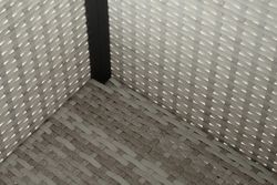 "Лунго" кашпо для цветов большое плетеное из искусственного ротанга, цвет бежевый