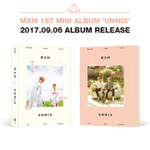 Альбом MXM - Unmix 1st Mini Album 2 Version SET