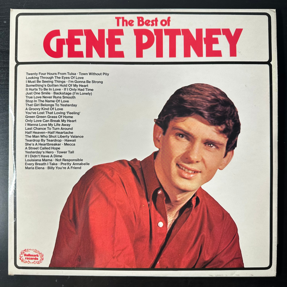 Gene Pitney ‎– The Best Of Gene Pitney 3LP (Англия)