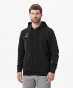 Худи на молнии ESSENTIAL Cotton Zip Hoodie, черный