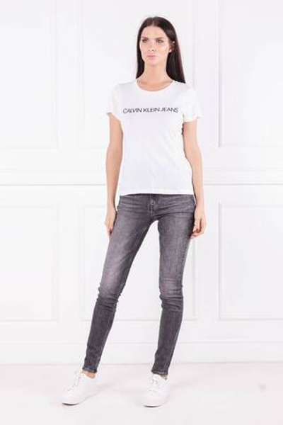футболка core institutional CALVIN KLEIN JEANS - белый(J20J207879)
