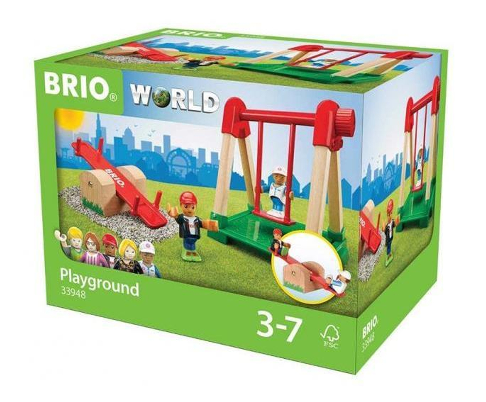 BRIO Набор "Детская площадка", 4 элемента