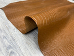 Crocco Caramel (0,9-1,1 мм), цв. Коричневый, натуральная кожа