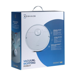 Робот-пылесос Ecovacs CH1918, 50 Вт, сухая/влажная уборка, 0.42/0.18 л,