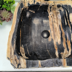 Раковина из окаменелого дерева Fossil Basin OD-02736 51*47*15 см