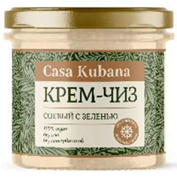 Соевый крем-чиз с зеленью Casa Kubana, 90 г