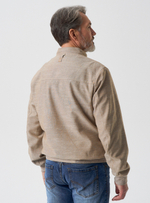 Ветровка мужская из натурального волокна в стиле smart-casual