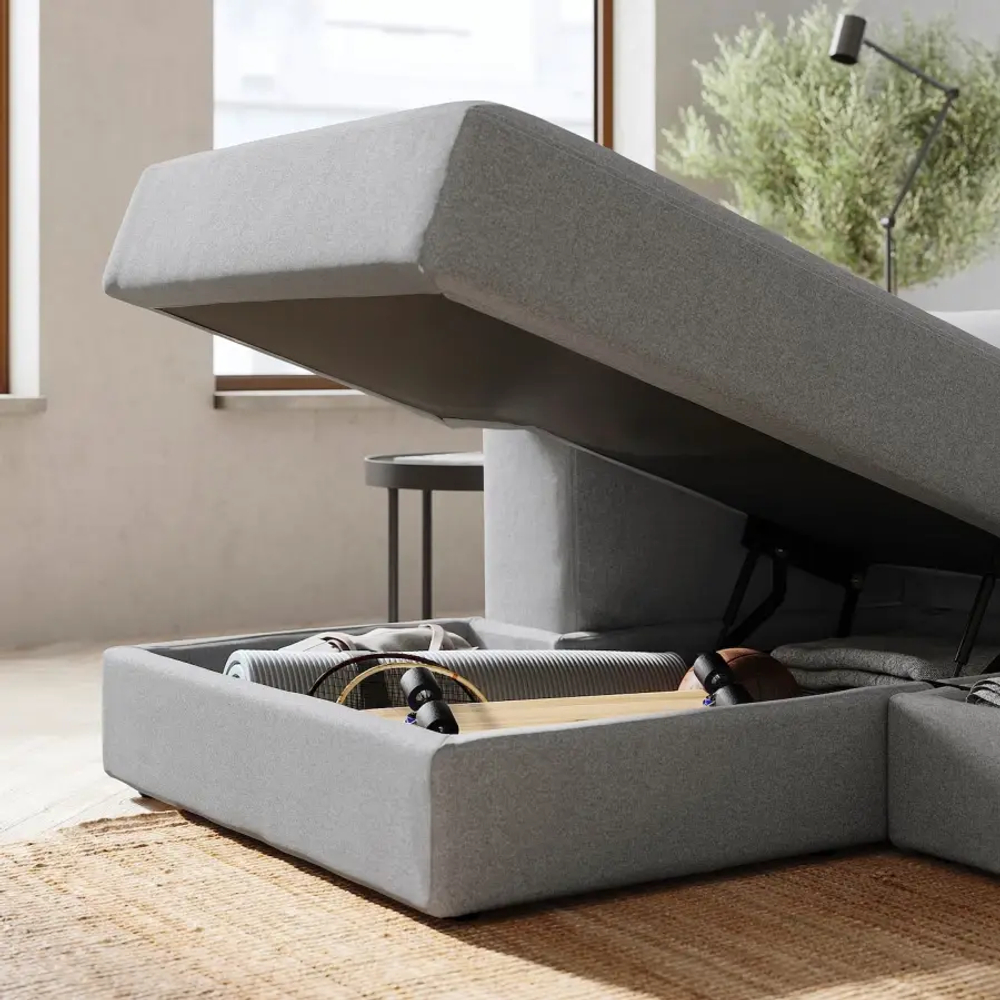 Кресло-кровать - IKEA  JÄTTEBO/JATTEBO/ЙЕТТЕБО/ЯТТЕБО ИКЕА, 71х95х160 см, серый