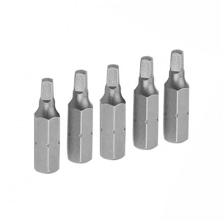 Цена на TOLSEN (TT20280) Набор вставок (бит) торцевых 1/4", Square, S2, 25 мм, 5 предметов