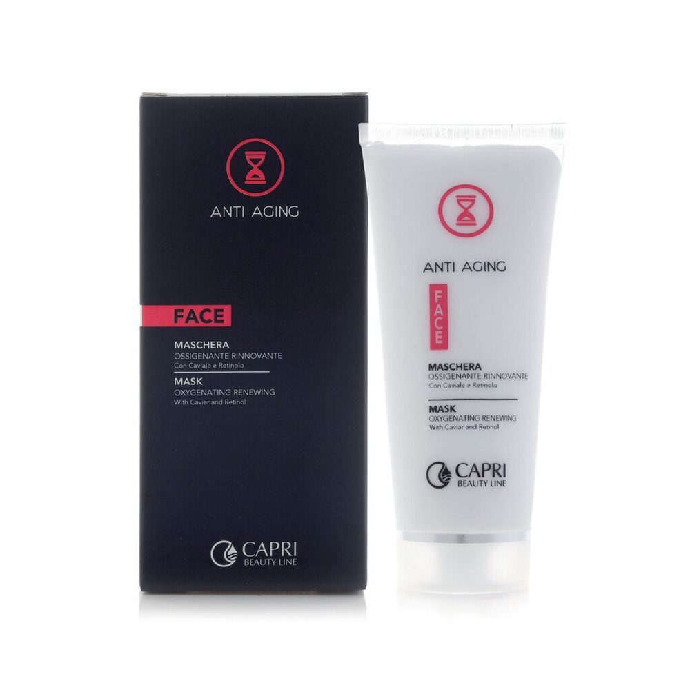 51057 Маска кислородонасыщающая с экстрактом икры и ретинолом, Anti Aging, 100 мл