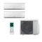 Мульти сплит-система AERONIK на 2 комнаты (25+70 кв.м.) настенная