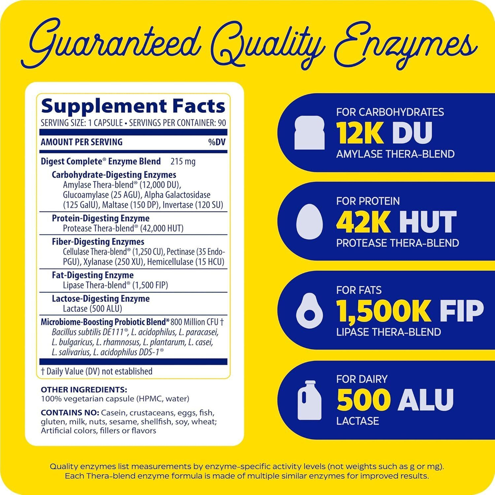 Enzymedica - Digest Complete 90 capsules