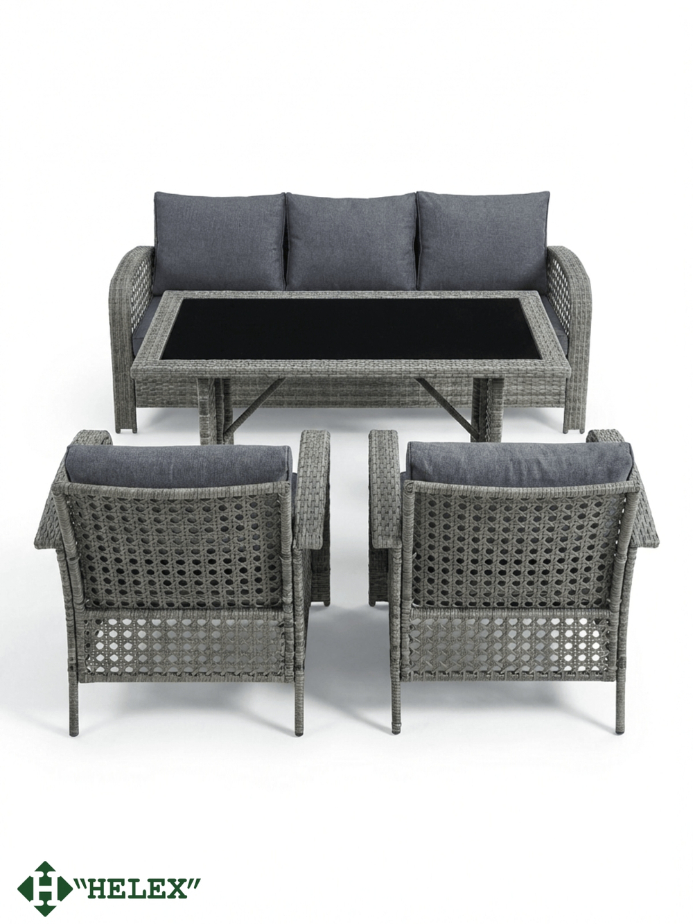 Набор садовой мебели Helex (4 предмета)