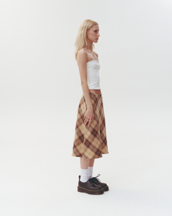 Midi Skirt Beige