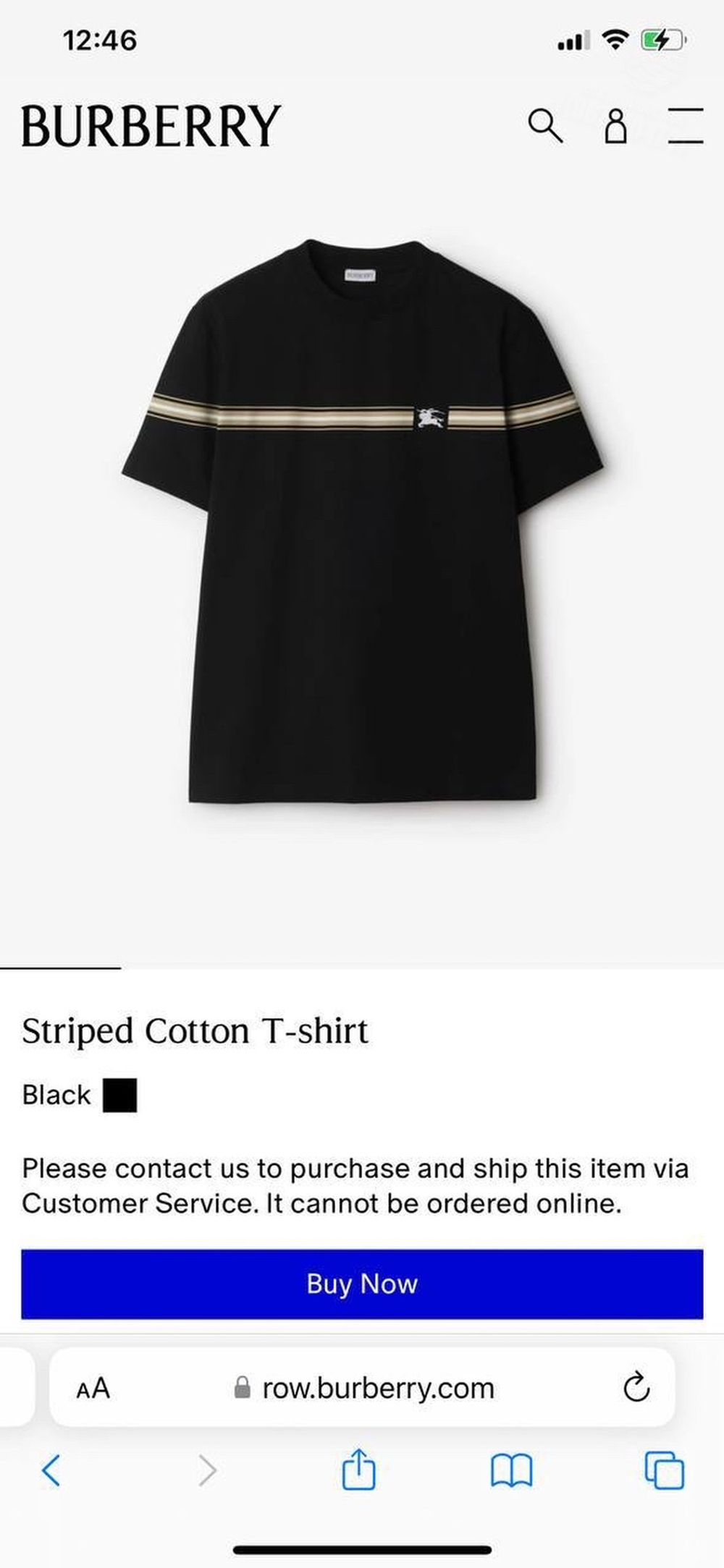 Футболка Burberry