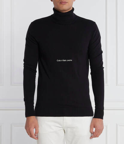 Гольф CALVIN KLEIN JEANS - черный(J30J324325)