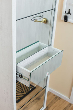 Обувница в прихожую для обуви Айрон Люкс Плюс 5 секций