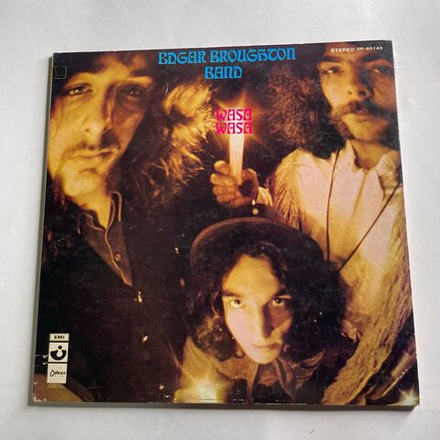 Винтажная виниловая пластинка LP The Edgar Broughton Band Wasa Wasa (Япония 1969) (Без Оби) (Красный Винил)